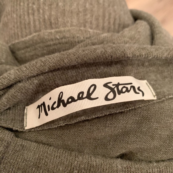 Michael Stars Green Sweater Turtleneck - Picture 5 of 5